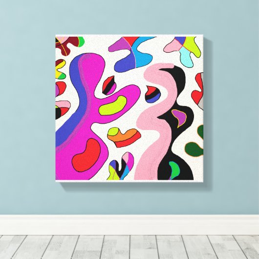 Memoir De Fleurs Canvas Afdruk (Insitu (Houten vloer))