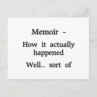 Memoir Hoe het gebeurde Briefkaart