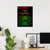 Memoir Writer - Poster - Motivatie (Thuiskantoor)