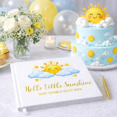 Mémoire bébé soleil en feuille d'or