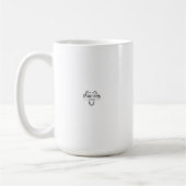 Mémoire de chat noir oublié Mug café (Gauche)