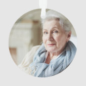 Mémoire de Noël au Ciel Photo Acrylique (dos)