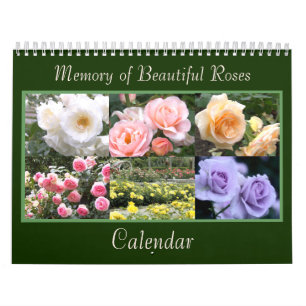 Mémoire des beaux Roses Calendrier カ レ ン 