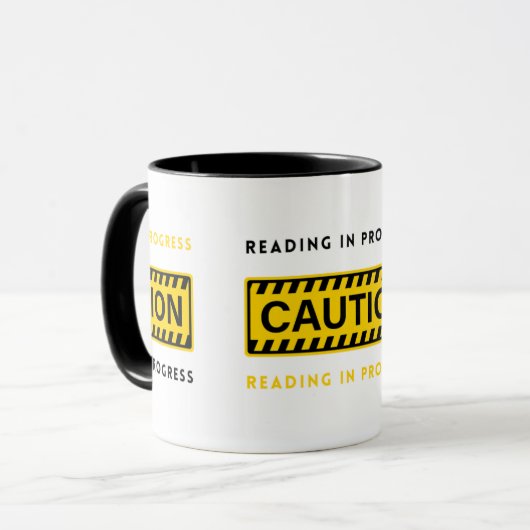 Mémoire Lecture En Cours Mug (Devant gauche)