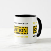 Mémoire Lecture En Cours Mug (Devant droit)