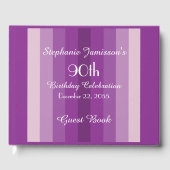 Mémoire personnalisée / Livre d'invité 90e fête d' (Recto)
