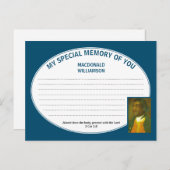 MÉMOIRE SPÉCIALE DE VOUS Carte mémoire de partage (Devant / Derrière)