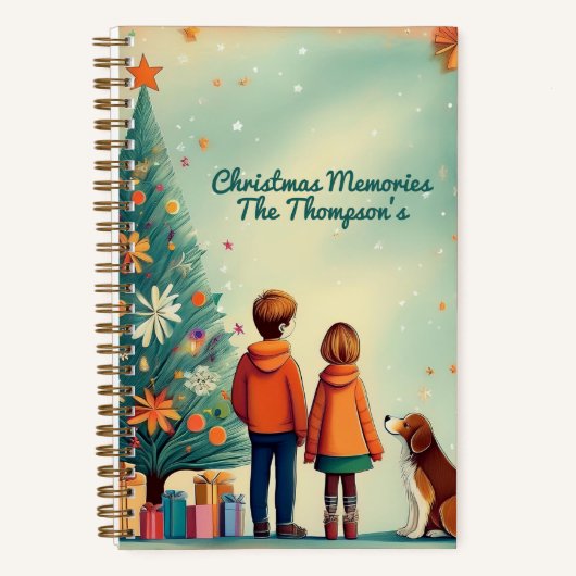 "Mémoires de Noël" Journal de Noël en famille (Recto)