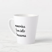 Mémoires Latte Mug (Angle gauche)