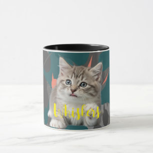 Mémoires mélodieuses : Mug photo de chat personnal