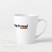 Memoiristen houden het echt LTM Onderstrepen Latte Mok (Rechts)