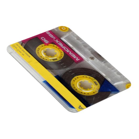 Memorex 80's Cassette Magneet (Rechterzijde)