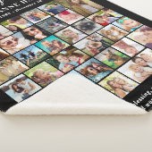 Memorial 30 Fotocollage Sherpa Deken (3/4)