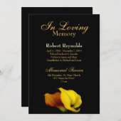 Memorial / Aankondiging (Voorkant / Achterkant)