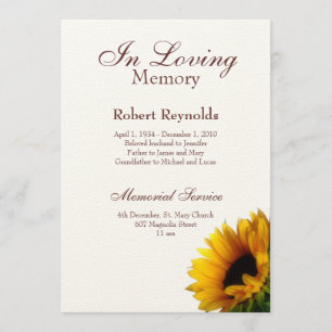 Memorial/Aankondiging Aankondiging