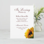 Memorial/Aankondiging Aankondiging (Staand voorkant)