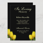 Memorial/Aankondiging Aankondiging (Voorkant / Achterkant)