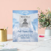 Memorial Acryl Bord (Huwelijk)