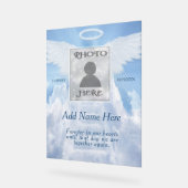 Memorial Acryl Bord (Hoek)