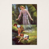 Memorial Angel Funeral Perte prière Sympathy Carte (Devant)