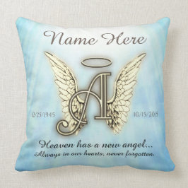 Memorial Angel Wings Pillow Kussen