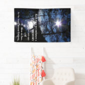 Memorial banner met mooie quote (Insitu)