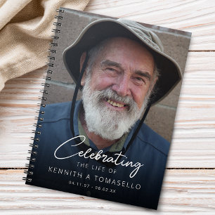 Memorial begrafenis foto gast notitieboek