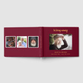 Memorial begrafenis liefdevolle herinnering Bourgo Gastenboek (Volledig)