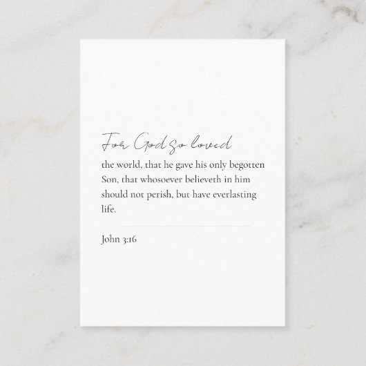 Memorial Bloemen Rustiek Hout Foto Begrafenis Keep Visitekaartje (Achterkant)