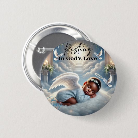 Memorial Button (Voorkant /achterkant)