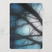 memorial card blue blur tree programma (Voorkant)