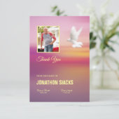 Memorial Card Kaart (Staand voorkant)