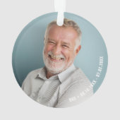 Mémorial Cardinal Verdure Photo Acrylique (dos)