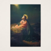 Mémorial catholique Jésus Carte Sainte (Devant)