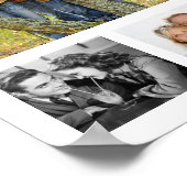 Memorial Celebration 33 Photo Collage Botanical Poster (Hoek)