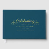 Mémorial "Célébration de la vie" Foil, Bleu (Recto)