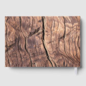 Memorial Celebration Life Funérailles Rustic Wood (Verso)