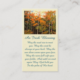 Memorial Celebration of Life Afbeelding Kaart Visitekaartje