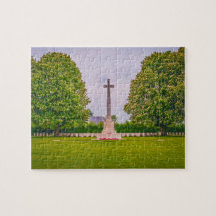 Memorial Cemetery Normandy Frankrijk Legpuzzel