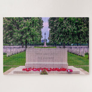 Memorial Cemetery Normandy Frankrijk Legpuzzel