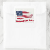Memorial dag sticker (Tas)