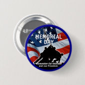 Memorial Day Button (Voorkant /achterkant)