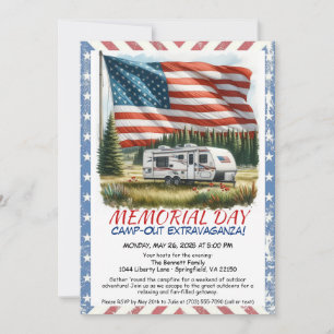 Memorial Day Camp-Out Extravaganza Uitnodiging