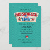 Memorial Day Chevron Kaart (Voorkant / Achterkant)