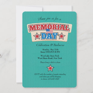 Memorial Day Chevron Kaart