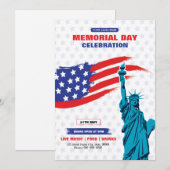 Memorial Day Flyer Kaart (Voorkant / Achterkant)