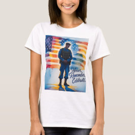 Memorial Day Gathering Vrouwen T-shirt Evoceren Ee