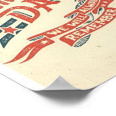 Memorial Day Happy Poster (Hoek)