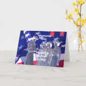 MEMORIAL DAY KAART (Gele Bloem)