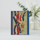 Memorial Day linten Briefkaart (Staand voorkant)